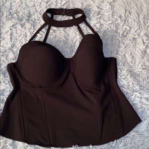 Black beautiful corset